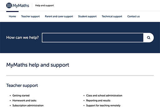 MyMaths secondary conditional probability homework sample